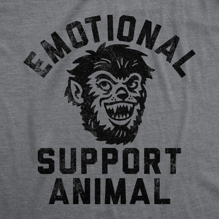 Emotional Support Animal Werewolf Men's T Shirt