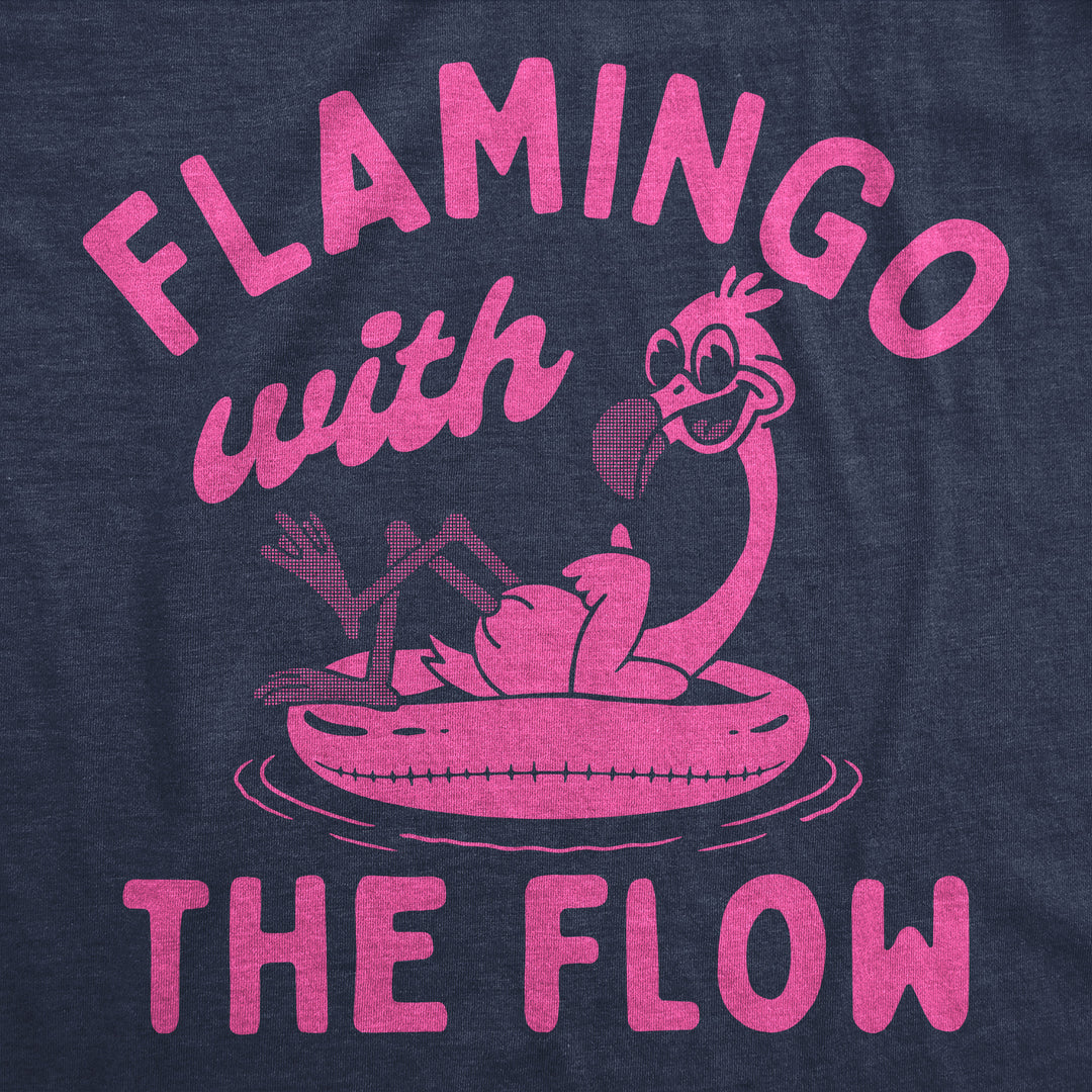 Flamingo With The Flow Women's T Shirt