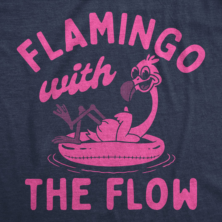 Flamingo With The Flow Women's T Shirt