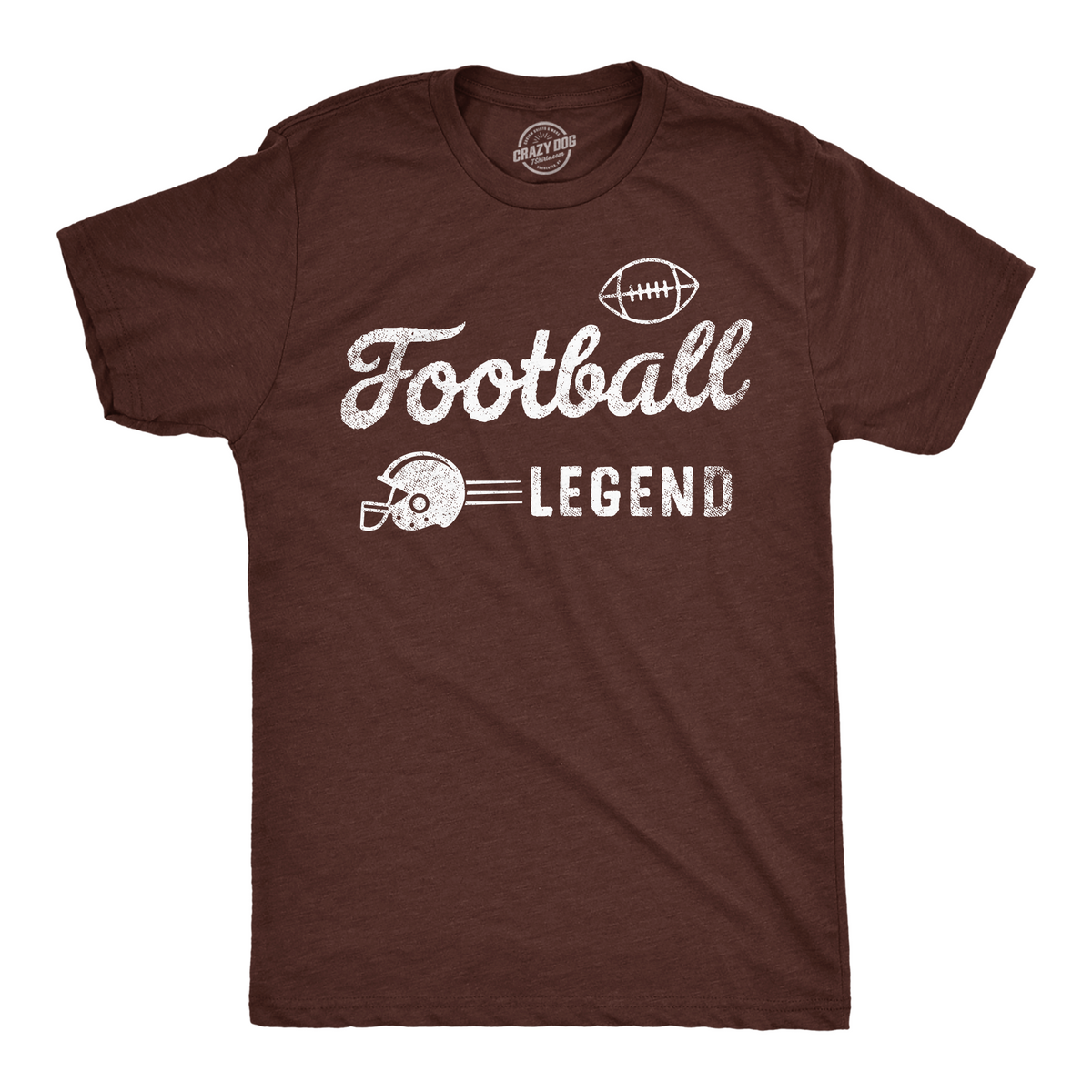 Funny Heather Brown - Football Legend Football Legend Mens T Shirt Nerdy Football Sarcastic Tee