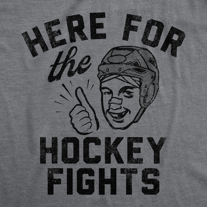 Here For The Hockey Fights Men's T Shirt