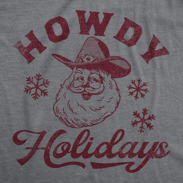 Howdy Holidays Men's T Shirt