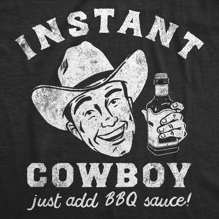 Instant Cowboy BBQ Men's T Shirt