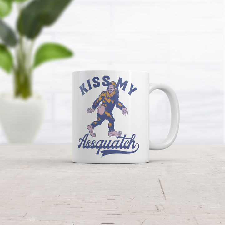 Kiss My Assquatch Mug