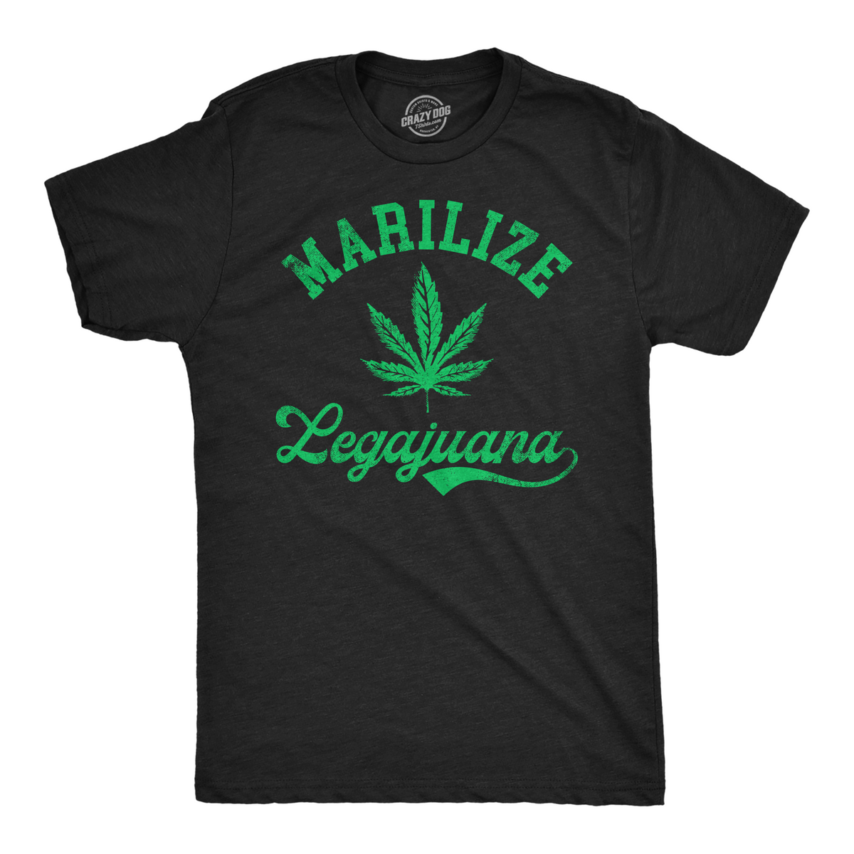 Funny Heather Black - Marilize Legajuana Marilize Legajuana Mens T Shirt Nerdy 420 sarcastic Tee