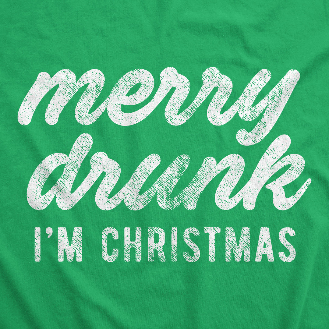 Merry Drunk Im Christmas Hoodie