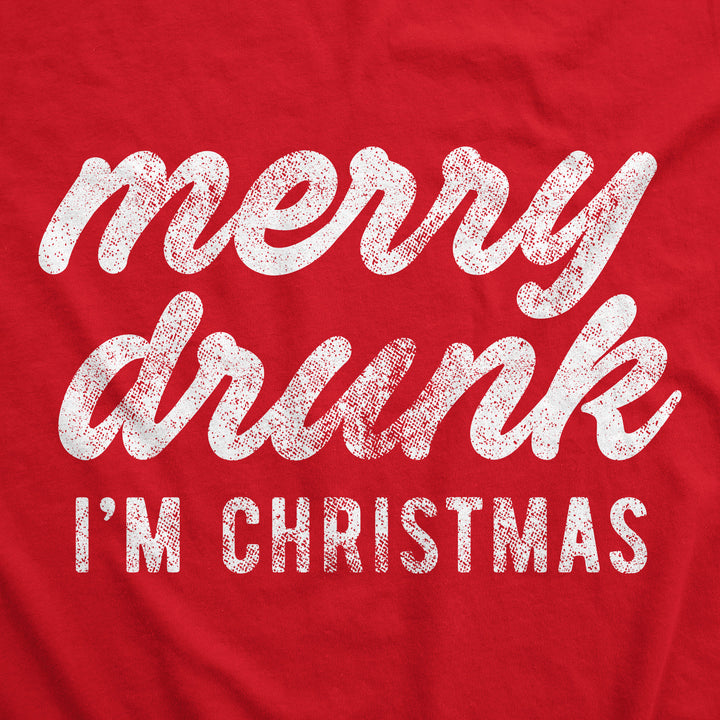 Merry Drunk Im Christmas Hoodie