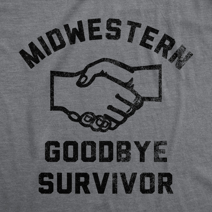 Midwestern Goodbye Survivor Men's T Shirt