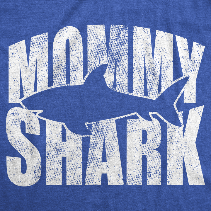 Mommy Shark Silhouette Women's T Shirt