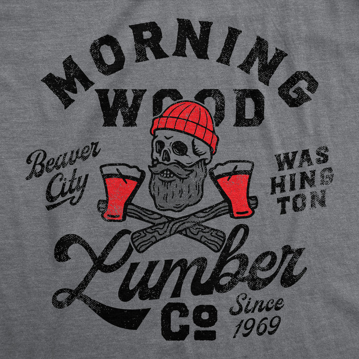 Morning Wood Lumber Co Men's T Shirt