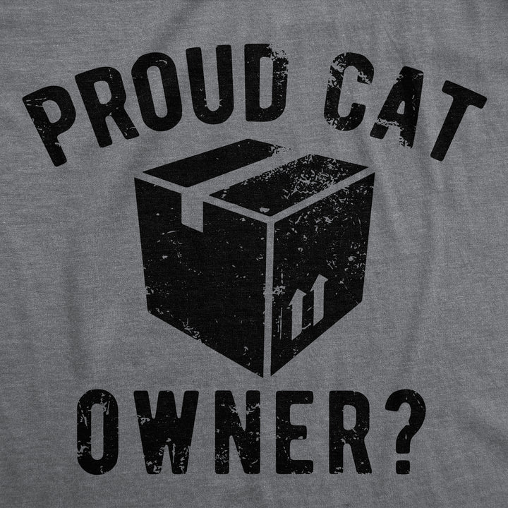 Proud Cat Owner Men's T Shirt