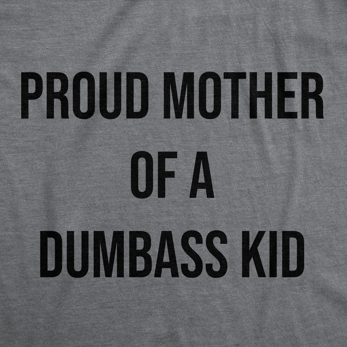 Proud Mother Of A Dumbass Kid Women&#39;s T Shirt