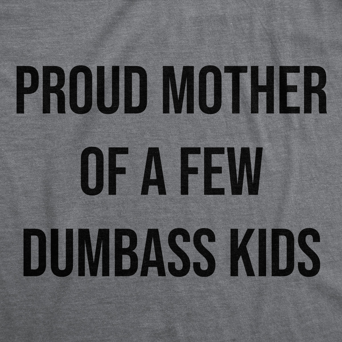 Proud Mother Of A Few Dumbass Kids Women&#39;s T Shirt