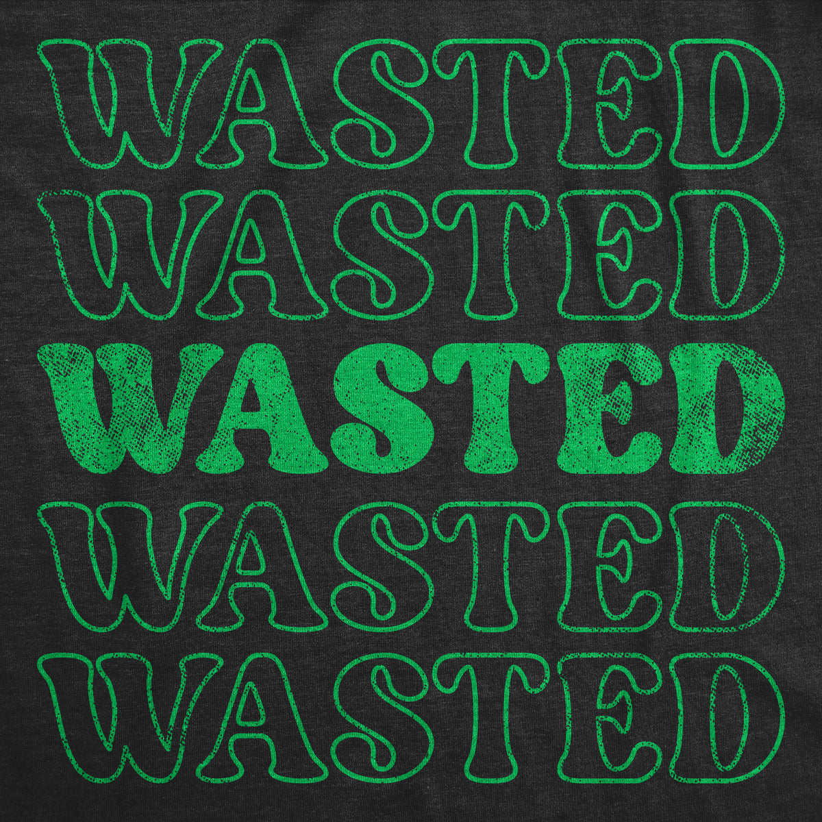 Retro Wasted Men&#39;s T Shirt