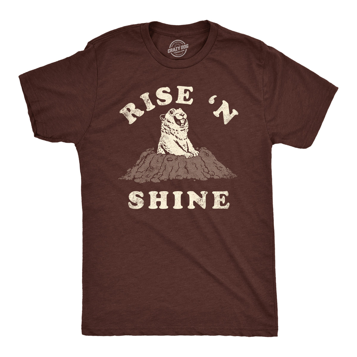 Funny Heather Brown - Rise N Shine Rise N Shine Mens T Shirt Nerdy Sarcastic Tee