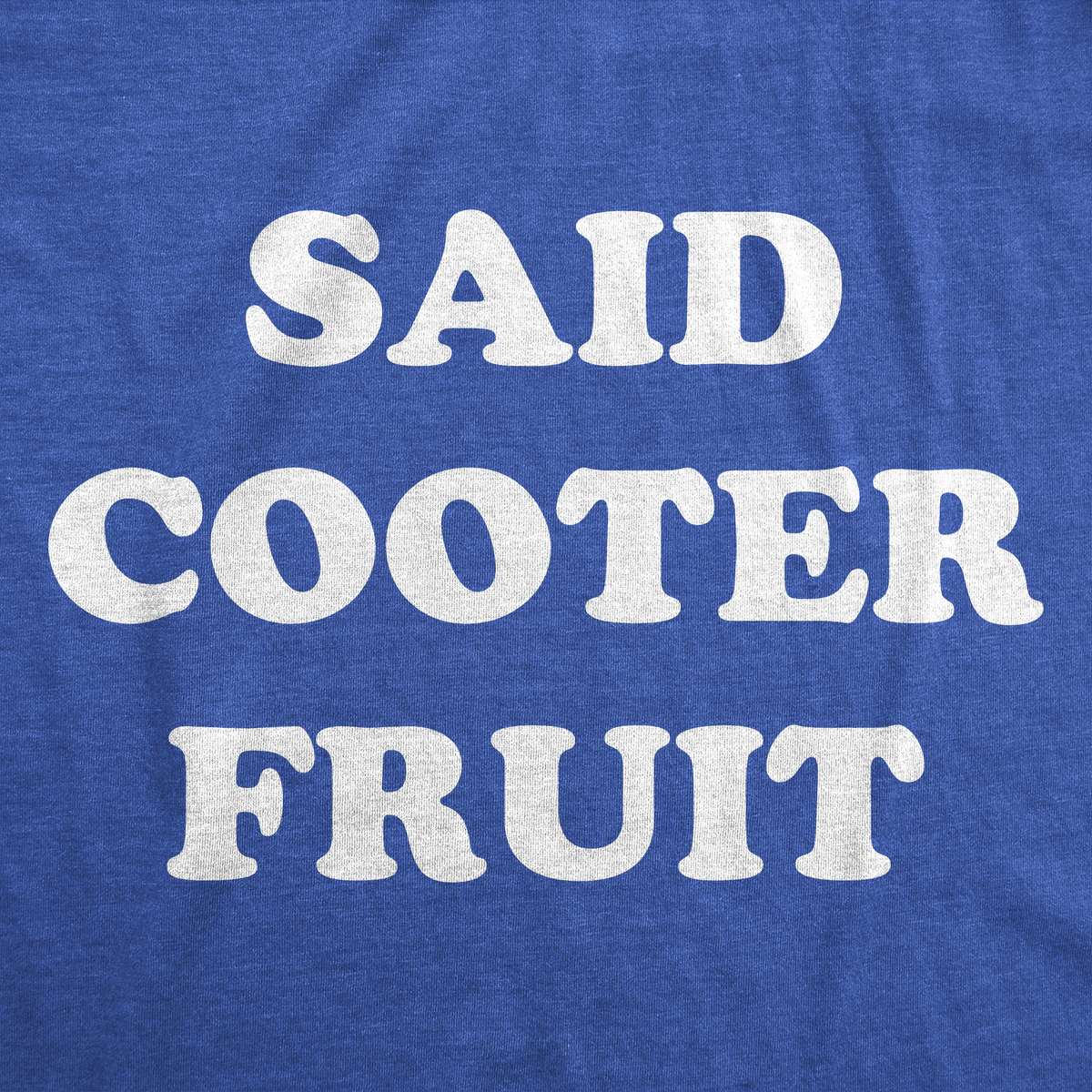 Said Cooter Fruit Toddler T Shirt