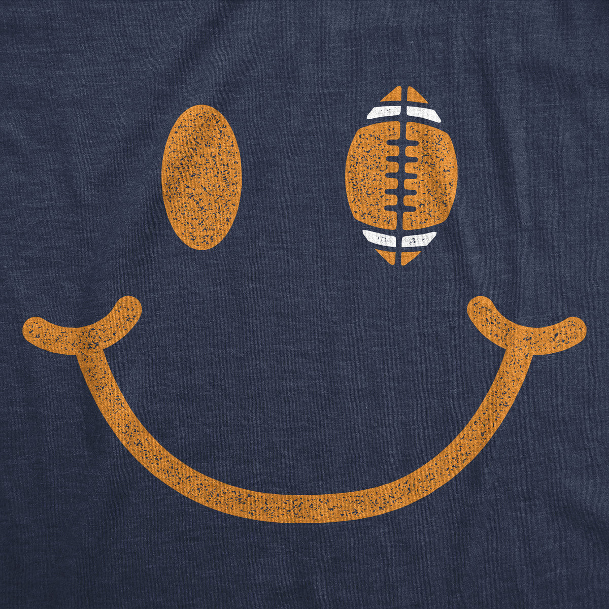 Football Smiling Face Women&#39;s T Shirt