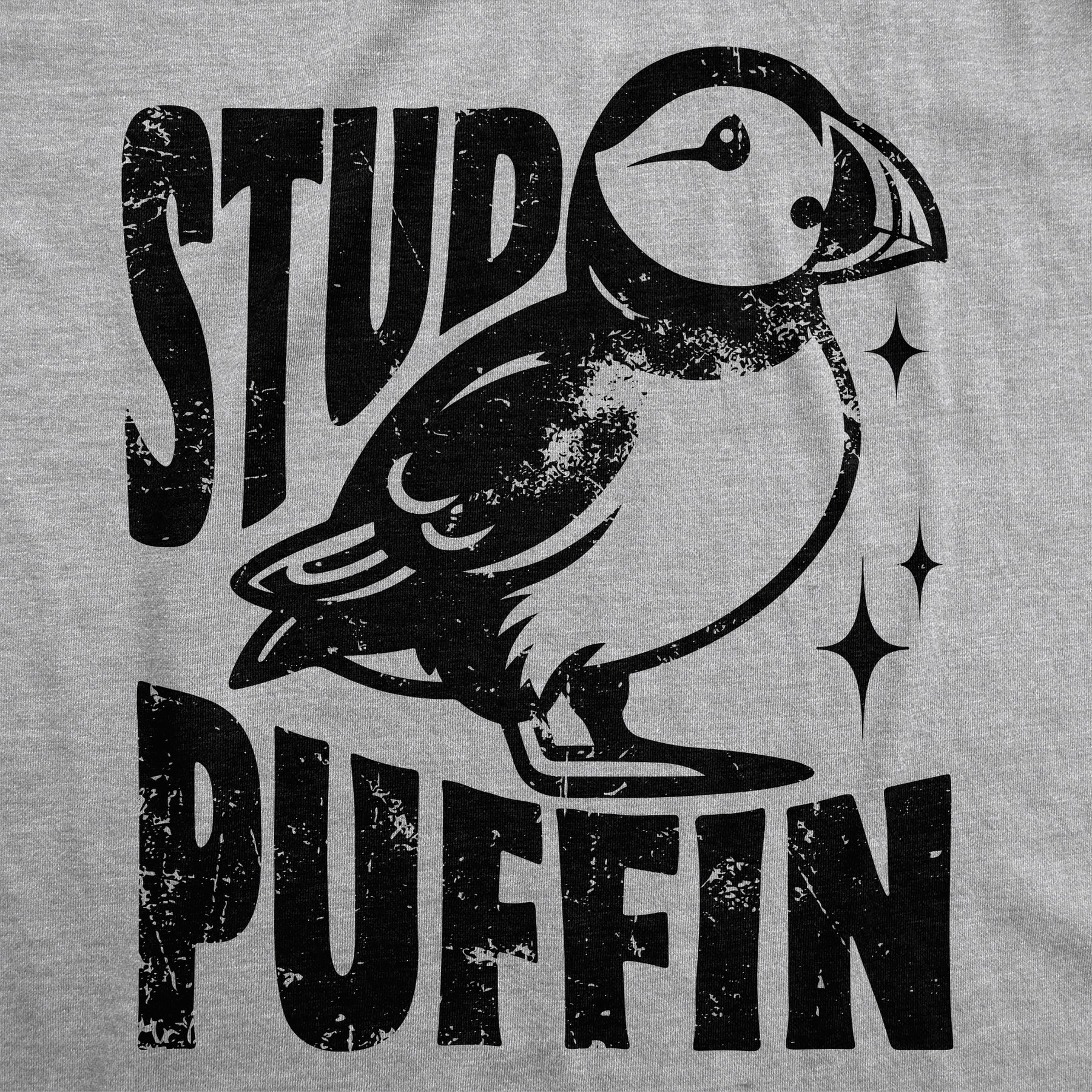Stud Puffin Women's T Shirt – Crazy Dog T-Shirts