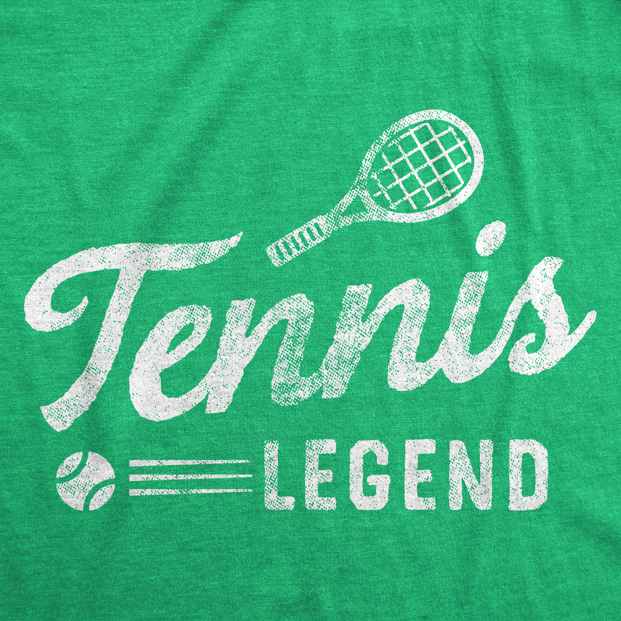Funny Heather Green - Tennis Legend Tennis Legend Mens T Shirt Nerdy sarcastic Tee