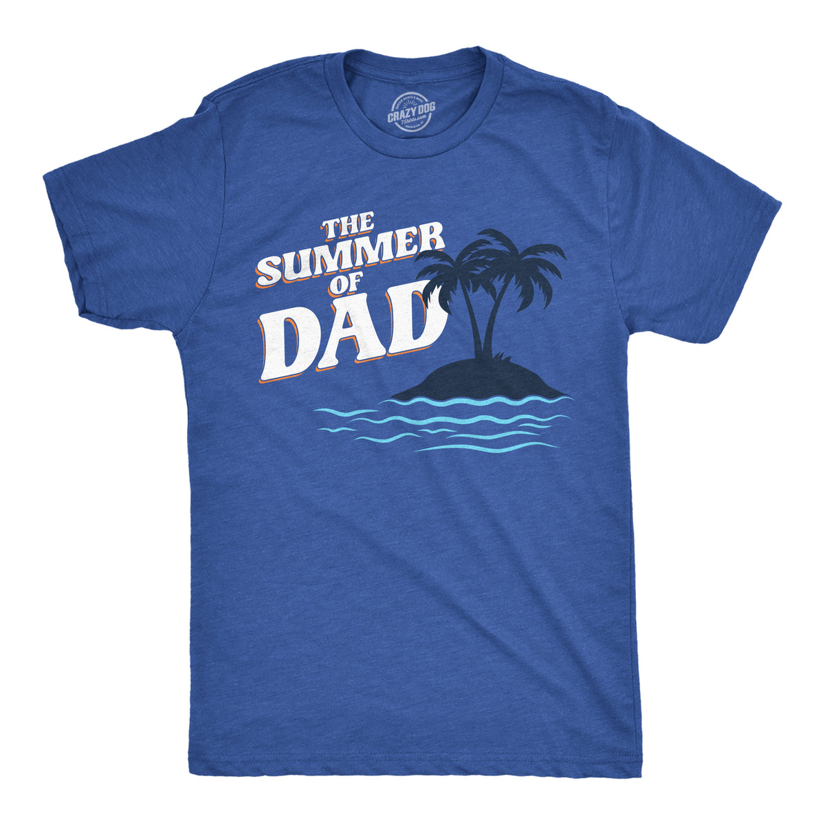 Funny Heather Royal - The Summer Of Dad The Summer Of Dad Mens T Shirt Nerdy Father&#39;s Day vacation Tee