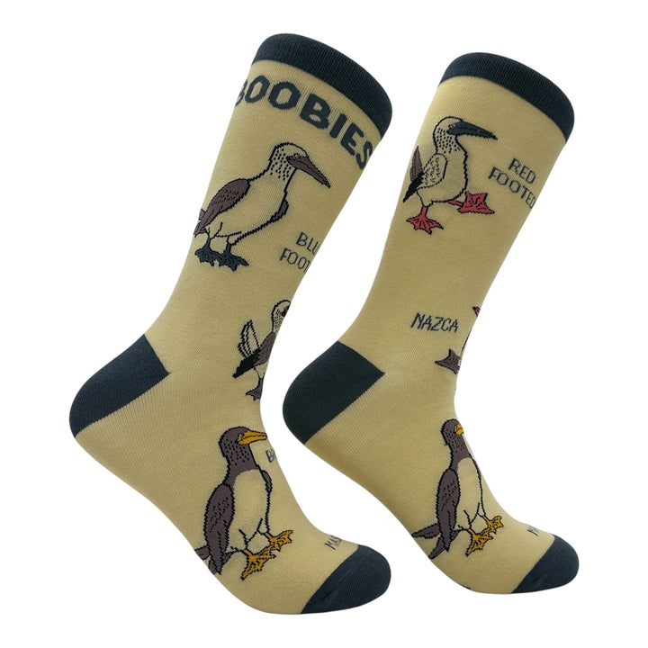 Funny Boobies Boobies Sock Nerdy animal Tee