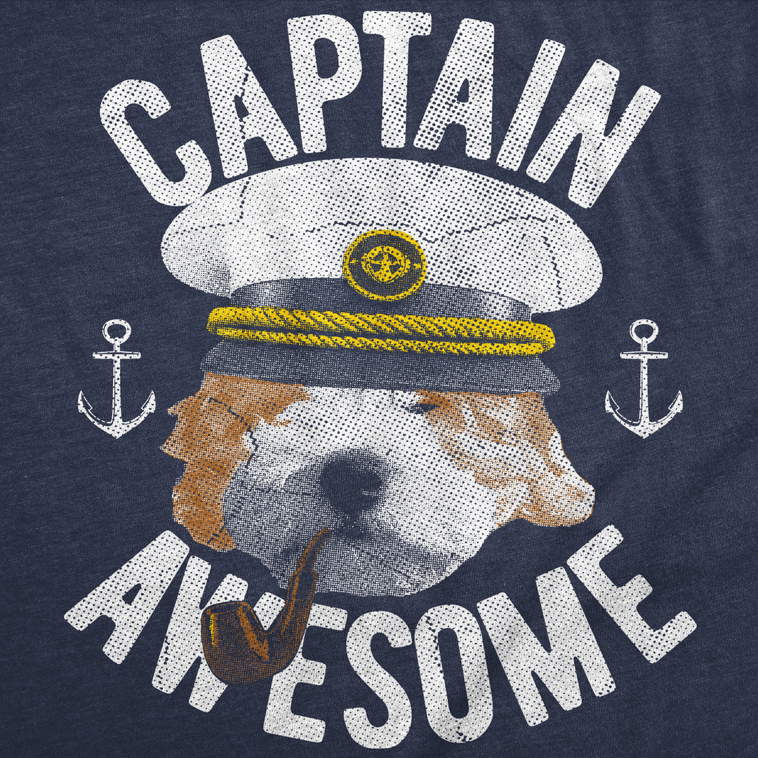 Captain Awesome Men's T Shirt
