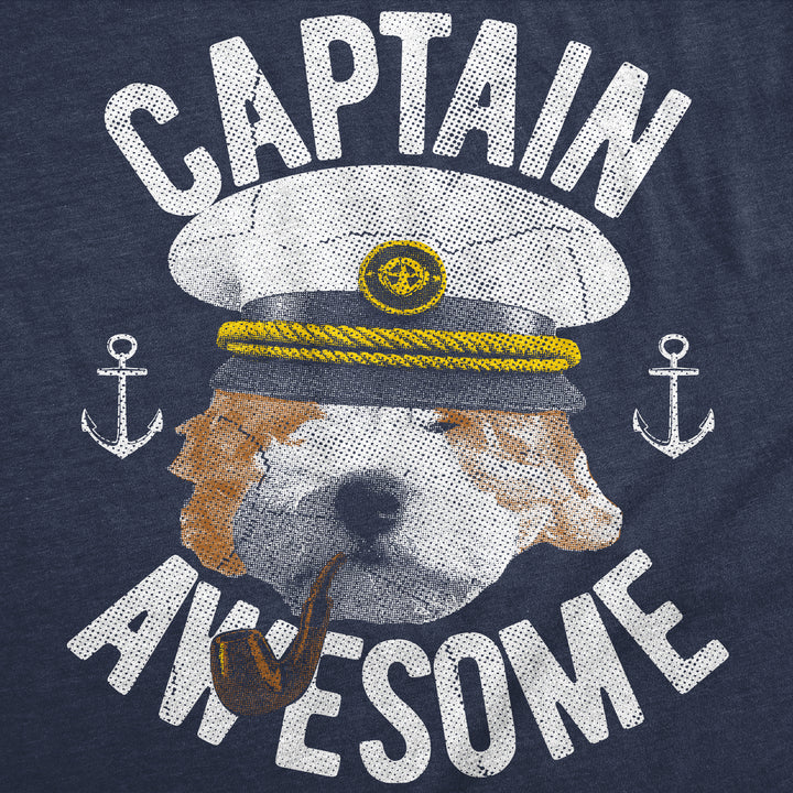 Captain Awesome Men's T Shirt