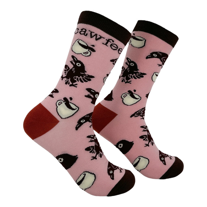 Funny Cawfee Cawfee Sock Nerdy Animal coffee Tee
