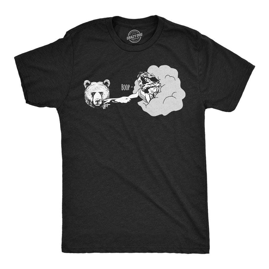 Funny Heather Black - Boop Creation Of Boop Mens T Shirt Nerdy sarcastic Tee
