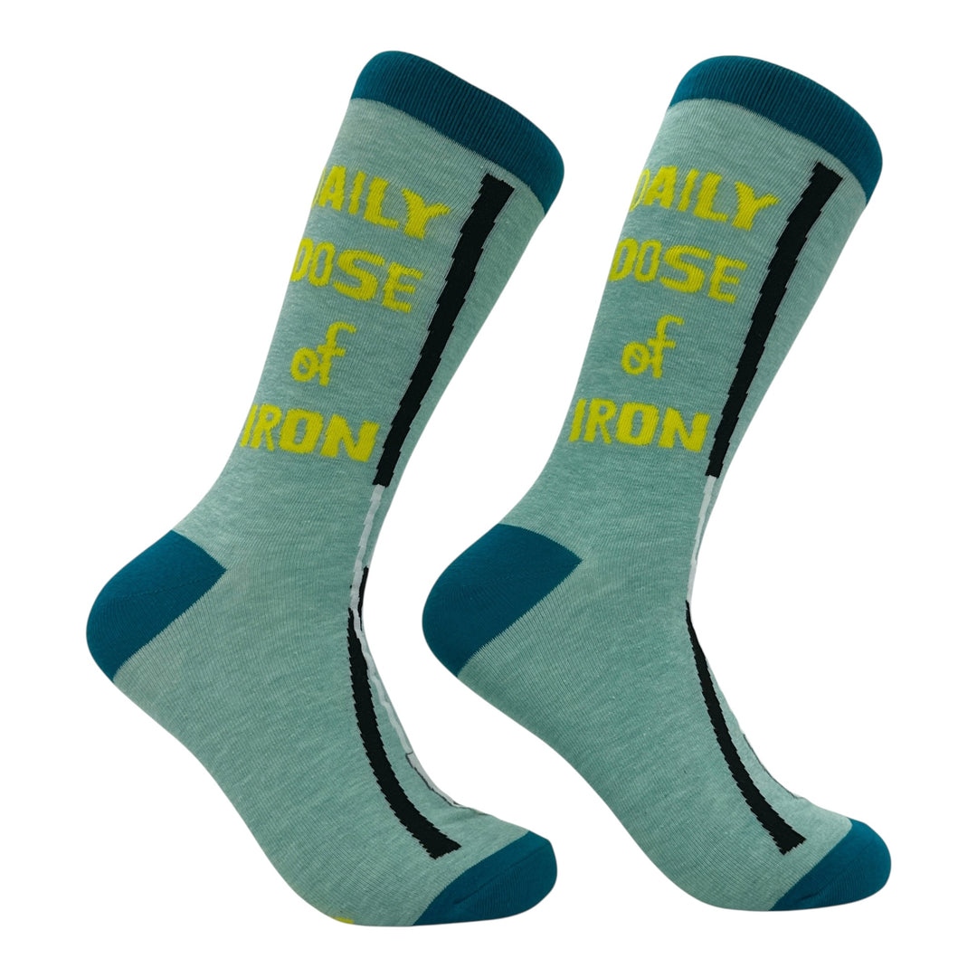 Funny Daily Dose Daily Dose Of Iron Sock Nerdy Golf Tee