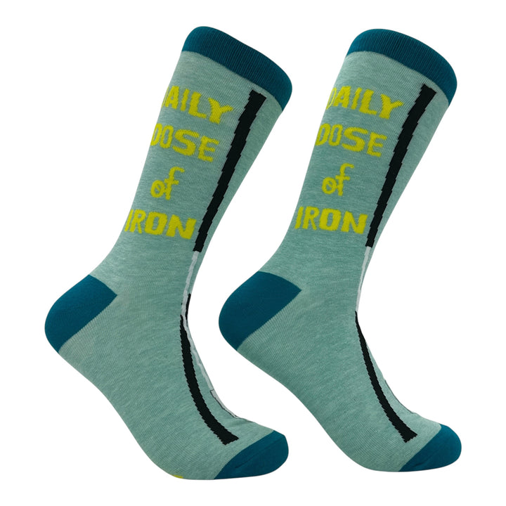 Funny Daily Dose Daily Dose Of Iron Sock Nerdy Golf Tee