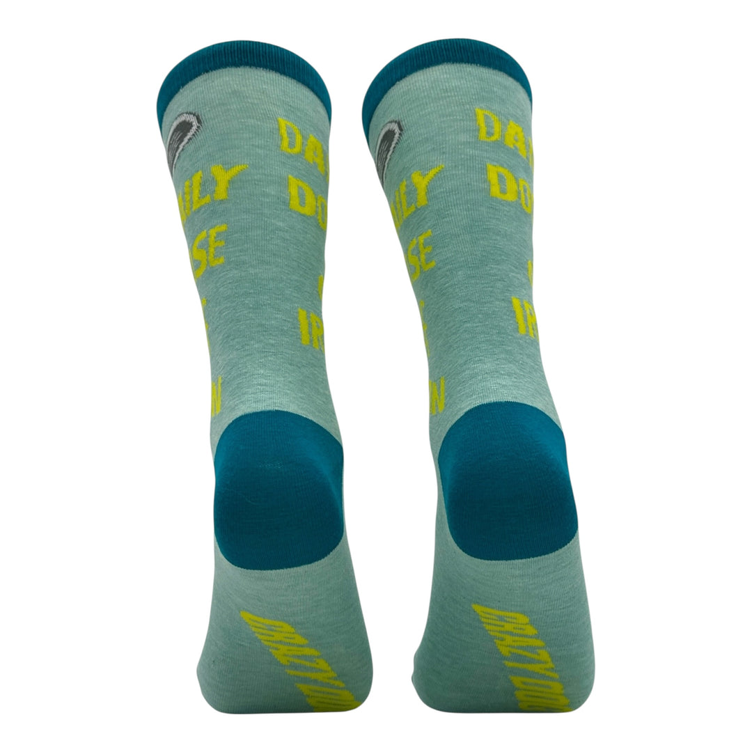 Daily Dose Of Iron Socks