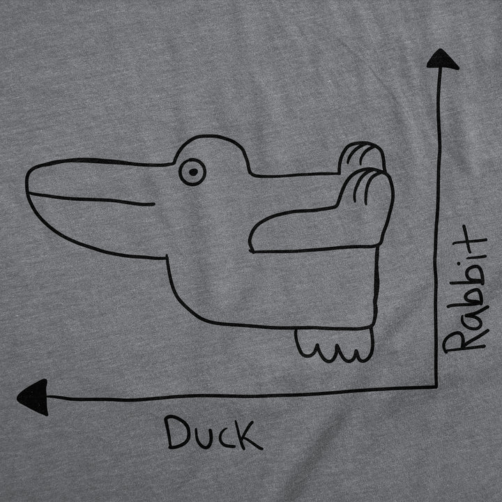 Duck Rabbit Graph Men's T Shirt