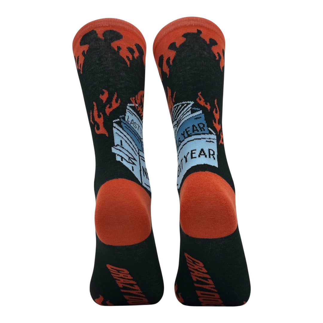 Dumpster Fire Socks