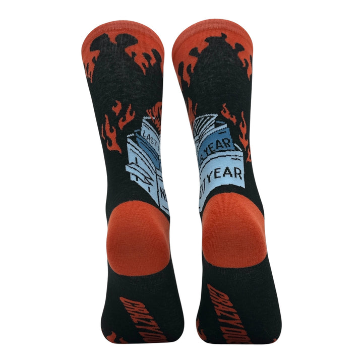 Dumpster Fire Socks