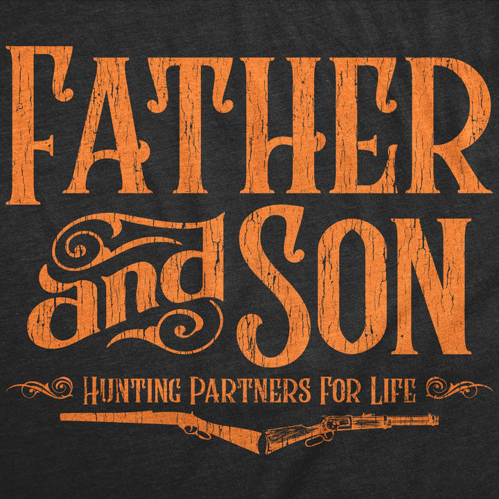 Father And Son Hunting Partners For Life Men's T Shirt