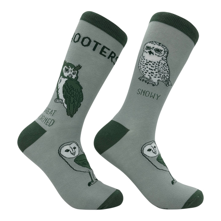 Funny Hooters Hooters Sock Nerdy Animal Tee
