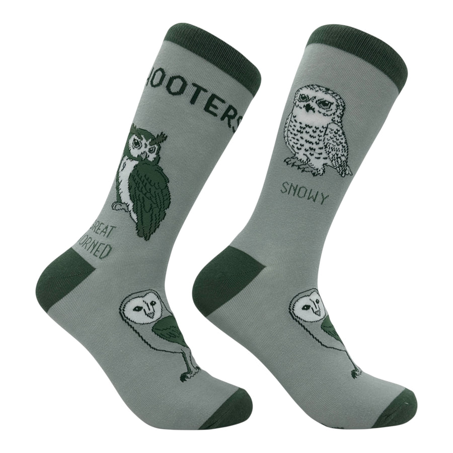 Funny Hooters Hooters Sock Nerdy Animal Tee