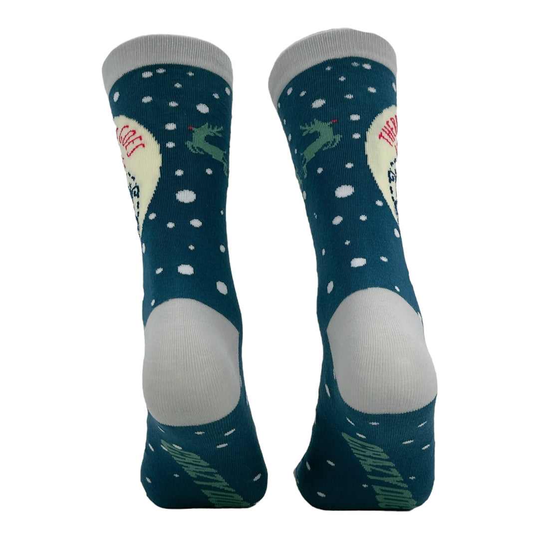 There Goes My Last Flying Fuck Santa Socks