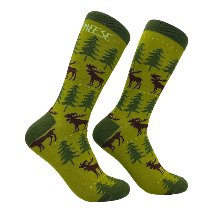 Funny Meese Meese Sock Nerdy animal Tee