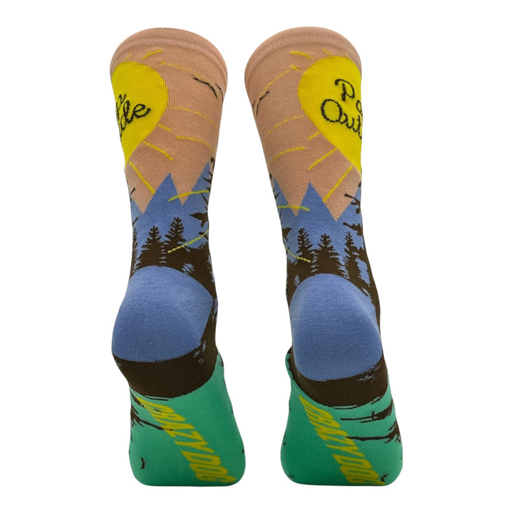 Poop Outside Socks