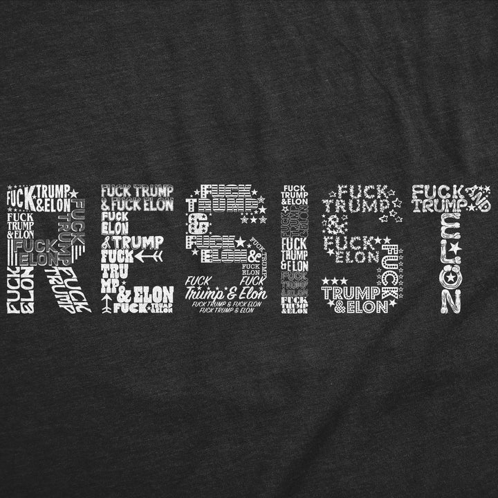 Resist Fuck Trump Elon Women's T Shirt