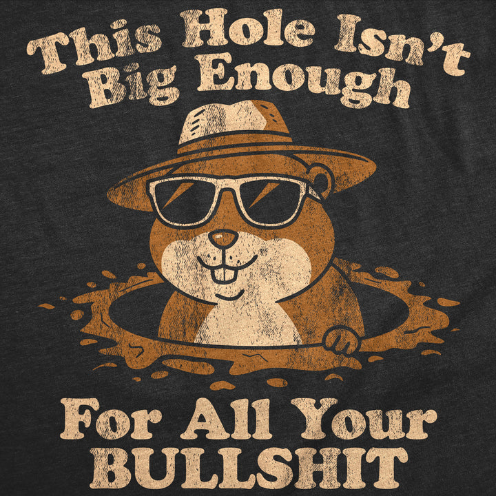 This Hole Isnt Big Enough For All Your Bullshit Men's T Shirt