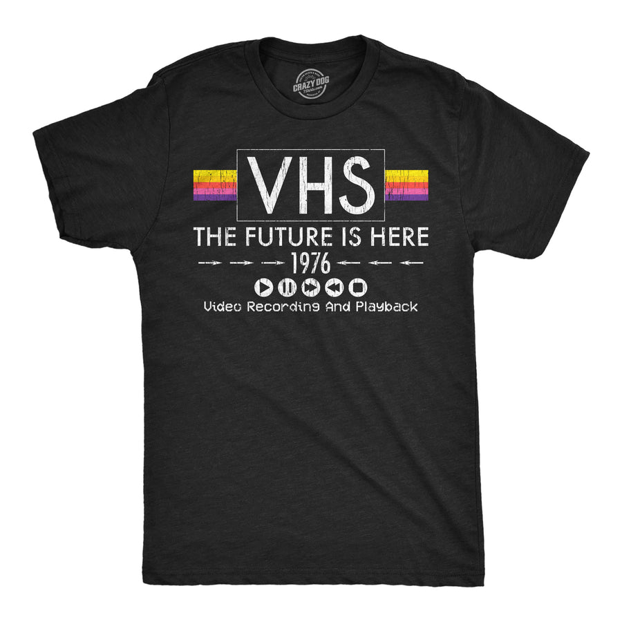 Funny Heather Black - VHS VHS Mens T Shirt Nerdy TV & Movies retro sarcastic Tee