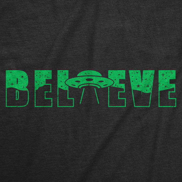 Believe UFO Men's T Shirt
