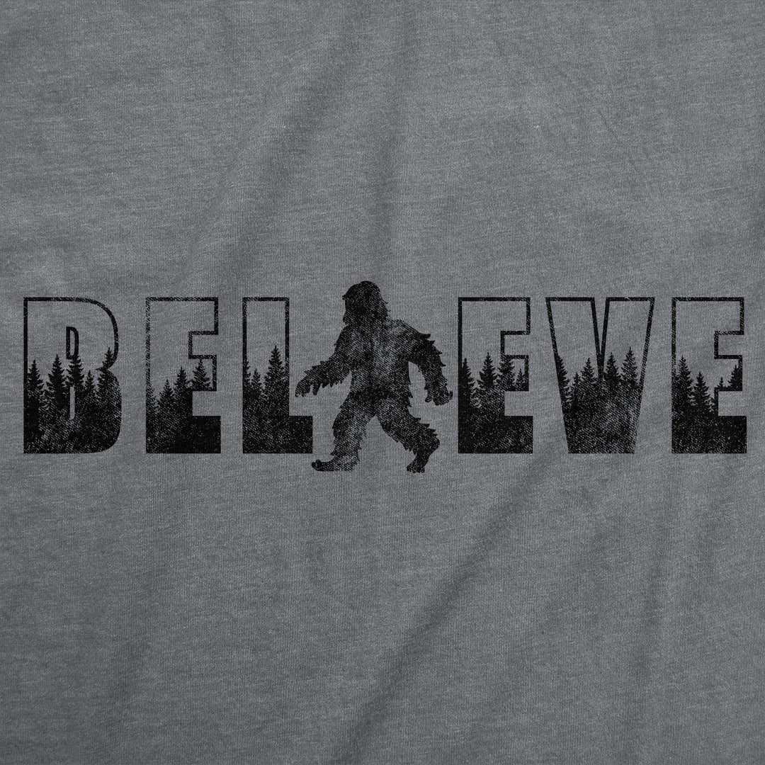 Believe Bigfoot Men's T Shirt