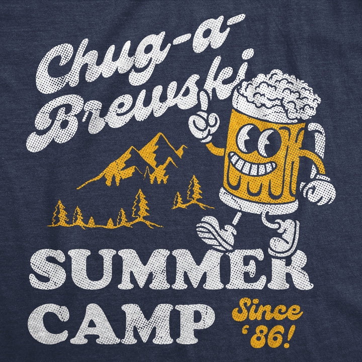 Chug A Brewski Summer Camp Men's T Shirt