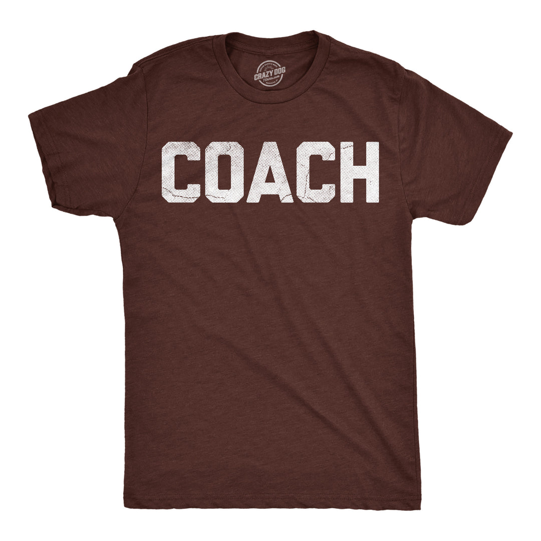 Funny Heather Brown - Coach Coach Mens T Shirt Nerdy teacher Tee