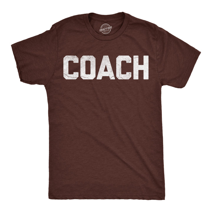 Funny Heather Brown - Coach Coach Mens T Shirt Nerdy teacher Tee
