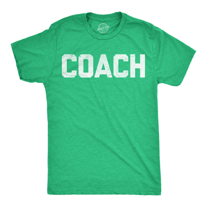 Funny Heather Green - Coach Coach Mens T Shirt Nerdy teacher Tee